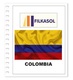 Suplemento Filkasol Colombia 2018 - Ilustrado Para Album 15 Anillas - Vordruckblätter
