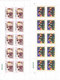 JORDAN 2001, M.Dorra + Intifada 4 V. In  Compl.sheets Unfolded  10 Sets Cpl MNH- Scarce- Reduced Pr. SKRILL PAYMENT ONLY - Jordan