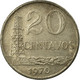 Monnaie, Brésil, 20 Centavos, 1970, TTB, Copper-nickel, KM:579.2 - Pologne