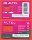 Kazakhstan. Used Plastic Card Without A Sim-card.Phonecards Altel. Two Types Of Cards. - Kazakhstan