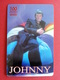 Johnny Hallyday 100u TELEGOLD 250 Exemplaires Prépayée Used - Personnages