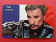 Johnny Hallyday 50u TELECOM CANADA 250 Exemplaires Prépayée Numérotée Mint 31.05.2003 - Personen