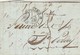 Lettre De Bimar & Glaize MONTPELLIER Hérault 1/10/1837 Taxe Manuscrite Pour Faure à St Peray Ardèche - 1801-1848: Précurseurs XIX