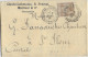 1886 - SAGE PERFORE - PERFIN CA LAFONTAINE Sur LETTRE De CHARLEVILLE (ARDENNES) Avec CACHET De GARE => ST FLOUR - Lettres & Documents