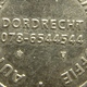 KB022A-1a - AUTOBAR AUTOMATISCH LEKKERE KOFFIE - Dordrecht - WM 22.5mm - Koffie Machine Penning - Coffee Machine Token - Firma's