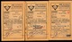 3 KAARTEN VAN WEERSTANDERS 1947  - ZIE 2 SCANS - Documents