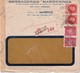 FRANCE 1942 LETTRE RECOMMANDEE CENSURE DE MARSEILLE AVEC CACHET ARRIVEE LARACHE ESPAGNE - 1921-1960: Période Moderne