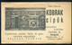 SZÁMOLÓ CÉDULA 1910-20. Cca. Régi Reklám Grafika , Szeged, Kobrak Cipő, Menetrenddel !!  /  Vintage Adv. Graphics BAR TA - Sin Clasificación