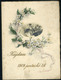 MENÜKÁRTYA , KAJDACS 1909. / MENU CARD KAJDACS 1909. - Unclassified