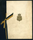 MENÜKÁRTYA 1926. New York, A Kossuth Szobor Felavatása, Programfüzet,menükártyával. Ritka Darab! - Non Classés