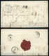 BAJA 1855. Hivatalos Polgármesteri Levél, Tartalommal, Aláírással Szabadkára Küldve - ...-1867 Prephilately