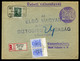 MESZLEN 1936. Céges Levél , Postaügynökségi Bélyegzéssel Szombathelyre Küldve, Portózva  /  Corp. Letter Postal Agency P - Covers & Documents