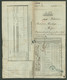 DDSG 1870. DekoratívFuvarlevél , Okmánybélyeggel Pest-Vác  / - Lettres & Documents