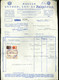 BUDAPEST 1948. 4db Céges Számla Nyersanyagbehozatali Hozzájárulás Illetékbélyegekkel! Ritka Tétel!  /  1948 3 Corp. Bill - Covers & Documents