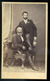 VESZPRÉM 1875-80. Lengyel S.  : Ismeretlen Férfiak , Visit Fotó, Műtermes Verso - Autres & Non Classés