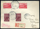 KASSA 1938. Ajánlott Visszatért Levél Sopronba - Lettres & Documents