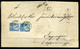 SOPRON 1873. Ajánlott Levél, 10Kr Pár Bérmentesítéssel Enyingre Küldve - Oblitérés