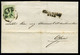PEST > OFEN  1868. Helyi 3Kr-os Szép Levél (48000) - Used Stamps
