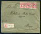 RIGYICA 1898. Szép Ajánlott Levél Bajára Küldve - Used Stamps