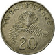 Monnaie, Singapour, 20 Cents, 1987, British Royal Mint, TB, Copper-nickel, KM:52 - Singapour
