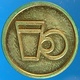 KB048-3a - BEVOLUX - Tilburg (thick Rim Large Letters) - B 20.0mm - Koffie Machine Penning - Coffee Machine Token - Firma's