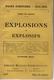 EXPLOSIONS ET EXPLOSIFS GUERRE 1916 - 1914-18