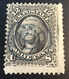 USA 1861 12c GRILLE EN RELIEF Oblit, Yvert 23a (US Scott 97? Used With Grill / État-Unis D‘ Amerique - Used Stamps