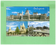 2003 MAGIAR AIR MAIL POSTCARD BUDAPEST WITH 1 STAMP TO ITALY - Brieven En Documenten