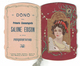 CALENDARIETTO  PRIMARIO CINEMATOGRAFO SALONE EDISON 1914 - Altri & Non Classificati