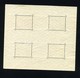 Japan 1934 Sheetlet N.1 Lightly Hinged On The Upper Margin With A Light Fold On Perforation Of  Upper Stamps - Ongebruikt