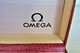 Delcampe - Watches BOX : OMEGA RED WOOD BOX  - 1950-60's  - Original - Swiss Made - Excelent Condition - Otros & Sin Clasificación