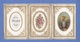 TAUFBRIEF Mit Goldprägung 1872, 3 Seitig, Größe Ca.11,5 X 7,5 Cm, Leicht Fleckig - Other & Unclassified