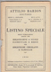 ITALIA 1930 - Libretto Editore BARION - Milano - Tematica