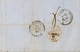 1848 , FRANCIA , ROUEN - LAVAL , CARTA COMPLETA , TRÁNSITOS , LLEGADA - 1849-1876: Periodo Clásico