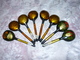 Delcampe - Soviet Spoon - Multicolored WoodenUnion USSR Russia. Painted By Traditional Russian Drawings. - Spoons