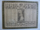ALMANACH 1840  CALENDRIER 2 Semestres Chromo- Lithographie   Allégorie La Mode Signe Du Zodiac Arabesque - Grand Format : ...-1900