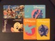 5 PASSEPORTS DISNEYLAND Paris  *Mickey *Dumbo Etc... - Passeports Disney