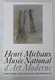 AFFICHE ANCIENNE ORIGINALE EXPOSITION HENRI MICHAUX 1965 Musée National D'Art Moderne - Plakate