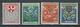 Niederlande NVPH 199-202, Mi 192-95A  * MH - Unused Stamps