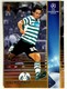 Joao Moutinho (Portugal) Team Sporting (Portugal) - Official Trading Card Champions League 2008-2009, Panini Italy - Singles (Simples)