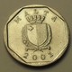 2001 - Malte - Malta - 5 CENTS - KM 95 - Malte