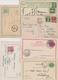 Delcampe - MONDE  LOT DE  65  Lettres, Cartes, Entiers Postaux  Avant 1940 - Collections (sans Albums)