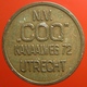 KB091-1 - N.V. COQ - Utrecht - B 20.0mm - Koffie Machine Penning - Coffee Machine Token - Rooster - Hahn - Haan - Firma's