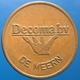 KB104-1 - DECOMA DE MEERN - Utrecht - Bz 20.0mm - Koffie Machine Penning - Coffee Machine Token - Firma's