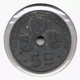 LEOPOLD III * 5 Cent 1942 Vlaams/frans * ZINK * Nr 5428 - 5 Centesimi