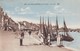 44. LE POULIGUEN. CPA COLORISATION ANNÉES 30. ANIMATION SUR LE PORT - Le Pouliguen