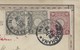 CARTE Avec TIMBRES Et CACHET DE LA POSTE YOKOHAMA ( Asie )  1902 Sur Carte Peinte A La Main ( Hand Mailerei ) LONDRES - Lettres & Documents