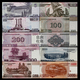 2012 North Korea Banknotes 100 Aniversary Of Kim Ll-sung Specimen 10V - Corea Del Nord