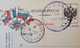 Cachet Régimentaire Russe + Trésor Et Postes 189 Sur Carte De Franchise Militaire Troupes Russes En France Novembre 1916 - Covers & Documents