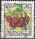 LEBANON 1978 Flowers And Fruits Overprinted With Pattern - 300p - Cherries FU - Lebanon